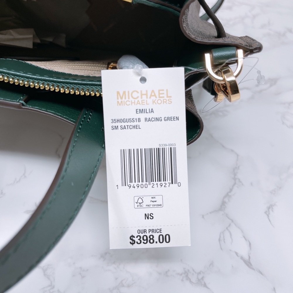 Michael Kors Emilia Small Satchel - Picture 7 of 9